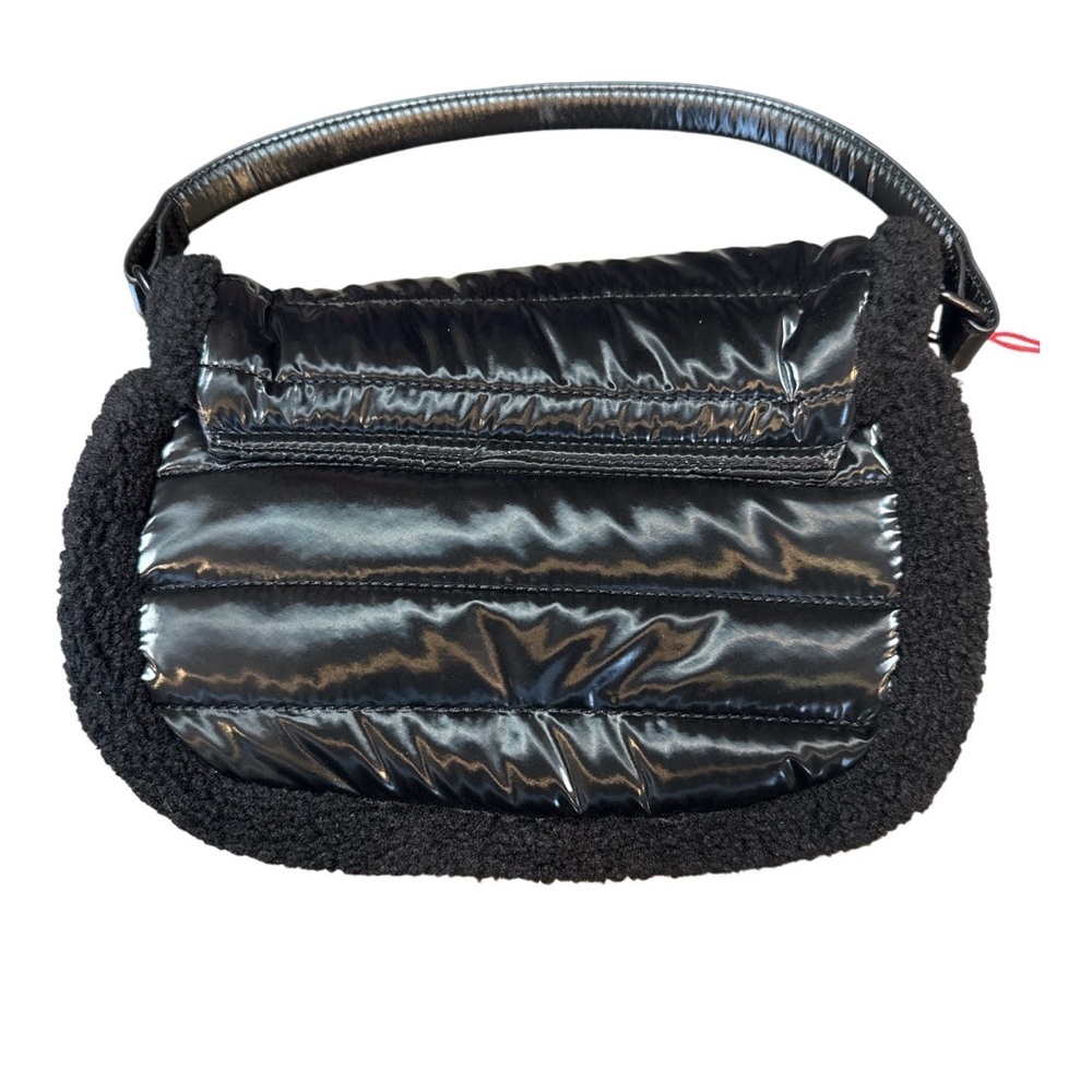 Pajar Glossy Black Shoulder Bag - Picture 4 of 8